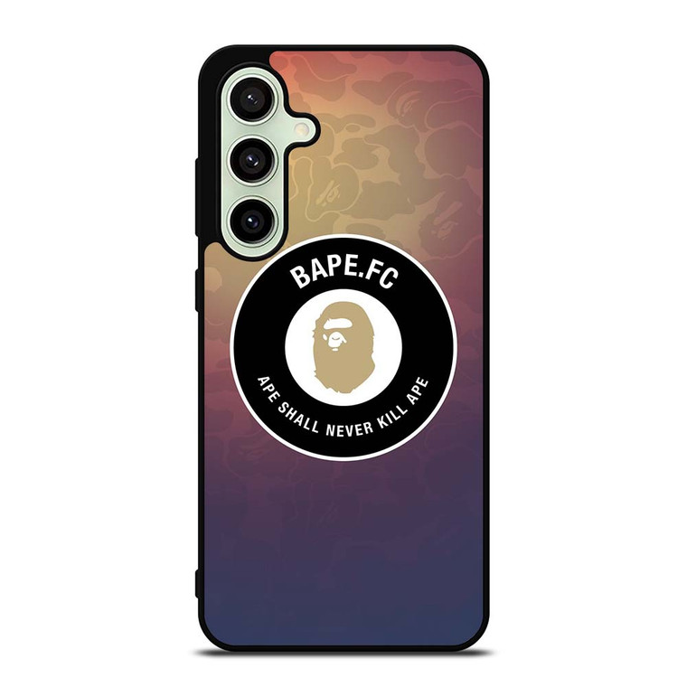 BAPE FC LOGO BADGE Samsung Galaxy S24 FE Case