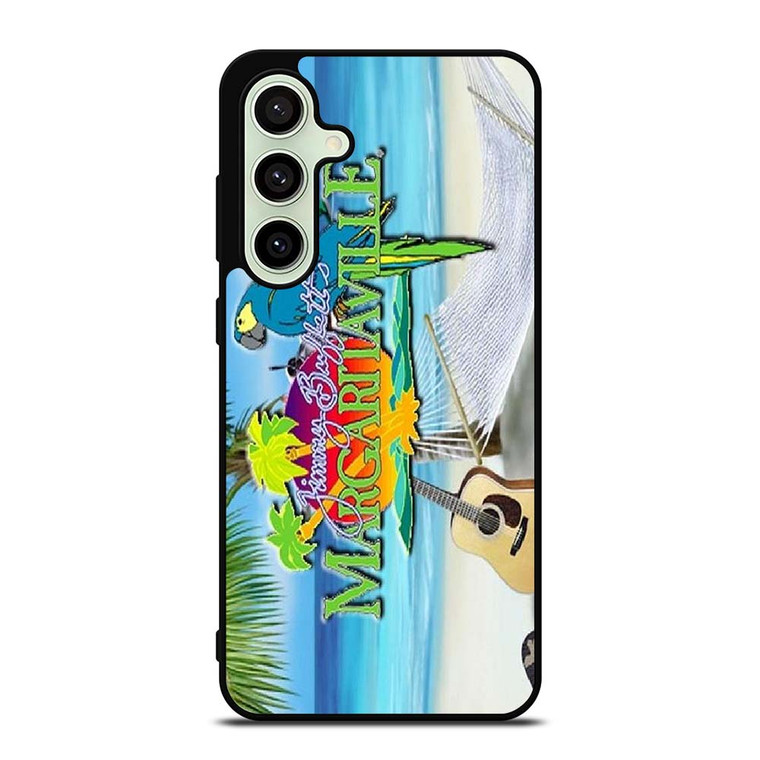 BEACH JIMMY BUFFET MARGARITAVILLE 3 Samsung Galaxy S24 FE Case