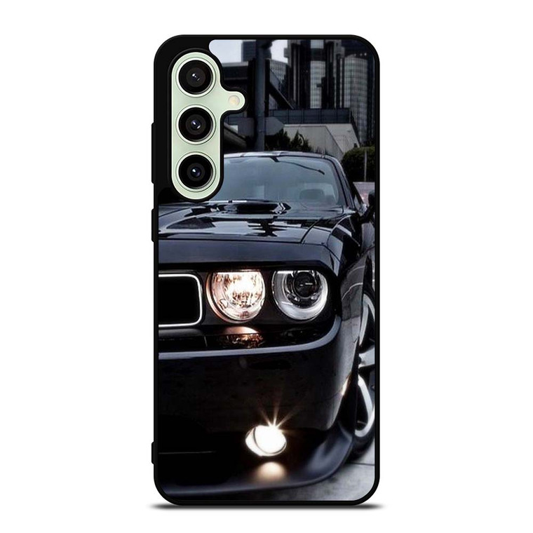 BLACK DODGE CHALLENGER Samsung Galaxy S24 FE Case