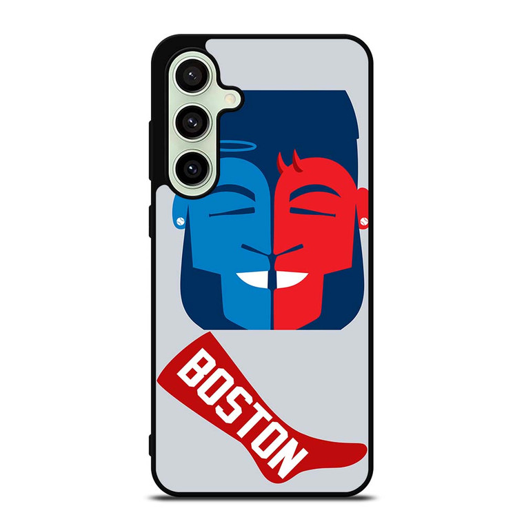 BOSTON RED SOX AND ORTIZ FACE Samsung Galaxy S24 FE Case