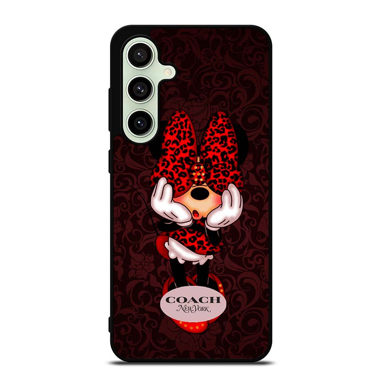 COACH MINNIE MOUSE NEW YORK Samsung Galaxy S24 FE Case