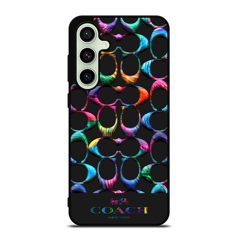 COACH NEW YORK RAINBOW Samsung Galaxy S24 FE Case