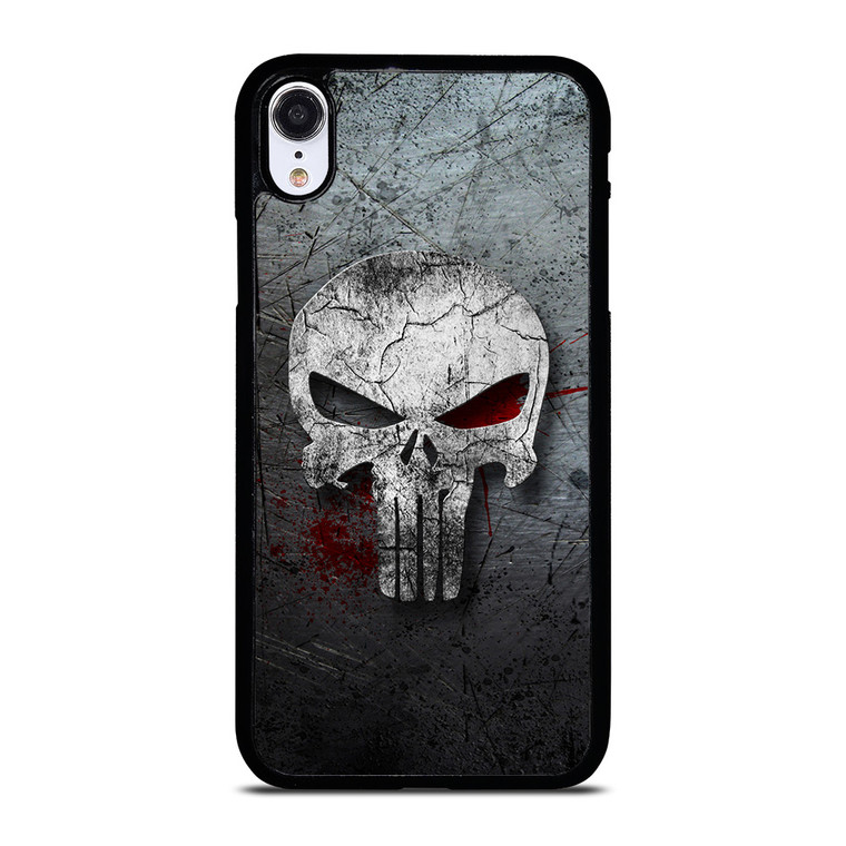 THE PUNISHER SKULL METAL iPhone XR Case