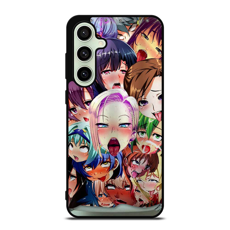 CUTE AHEGAO CHARACTERS Samsung Galaxy S24 FE Case