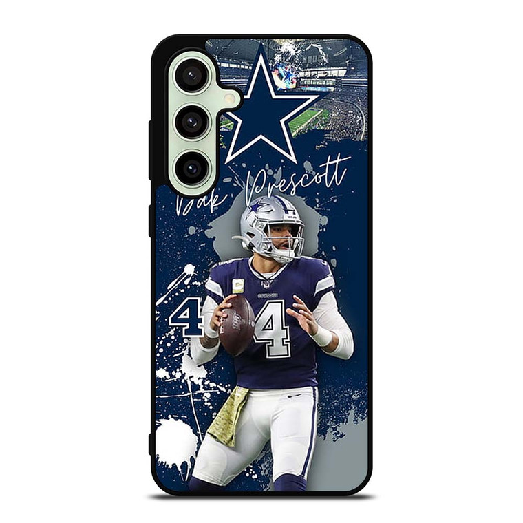 DAK PRESCOTT 4 DALLAS COWBOYS FOOTBALL Samsung Galaxy S24 FE Case