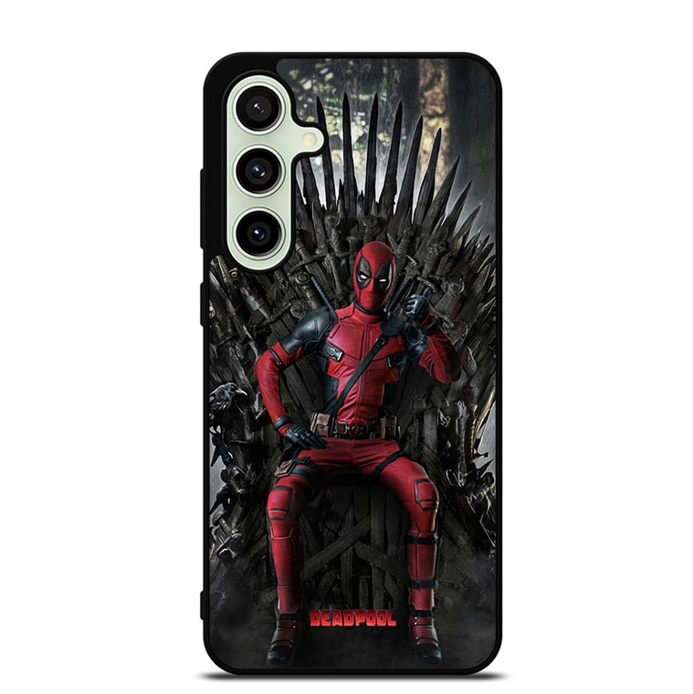 DEADPOOL THRONE MARVEL SUPERHERO Samsung Galaxy S24 FE Case