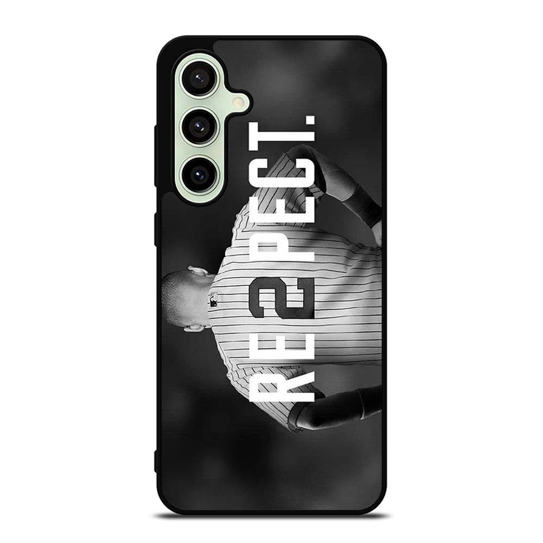 DEREK JETER NEW YORK YANKEES RESPECT Samsung Galaxy S24 FE Case