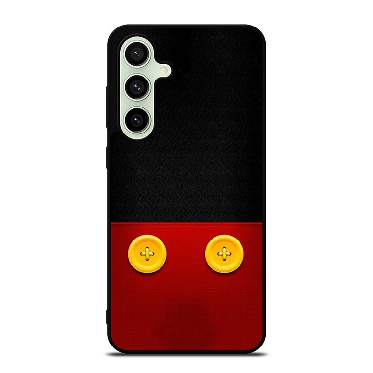 DISNEY MICKEY MOUSE BUTTON Samsung Galaxy S24 FE Case