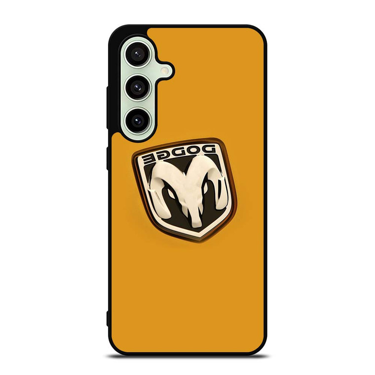 DODGE CAR LOGO YELLOW Samsung Galaxy S24 FE Case