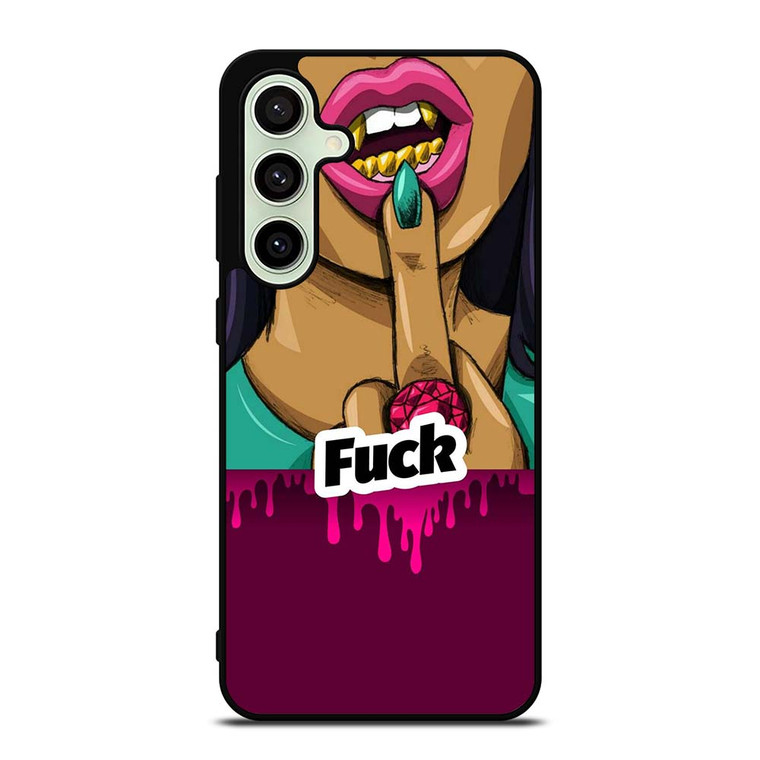 DOPE FUCK GIRL VIOLET Samsung Galaxy S24 FE Case
