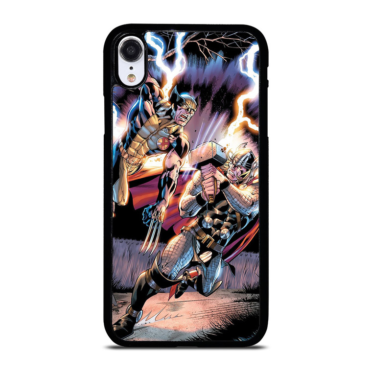 THOR VS WOLVERINE ANIME iPhone XR Case