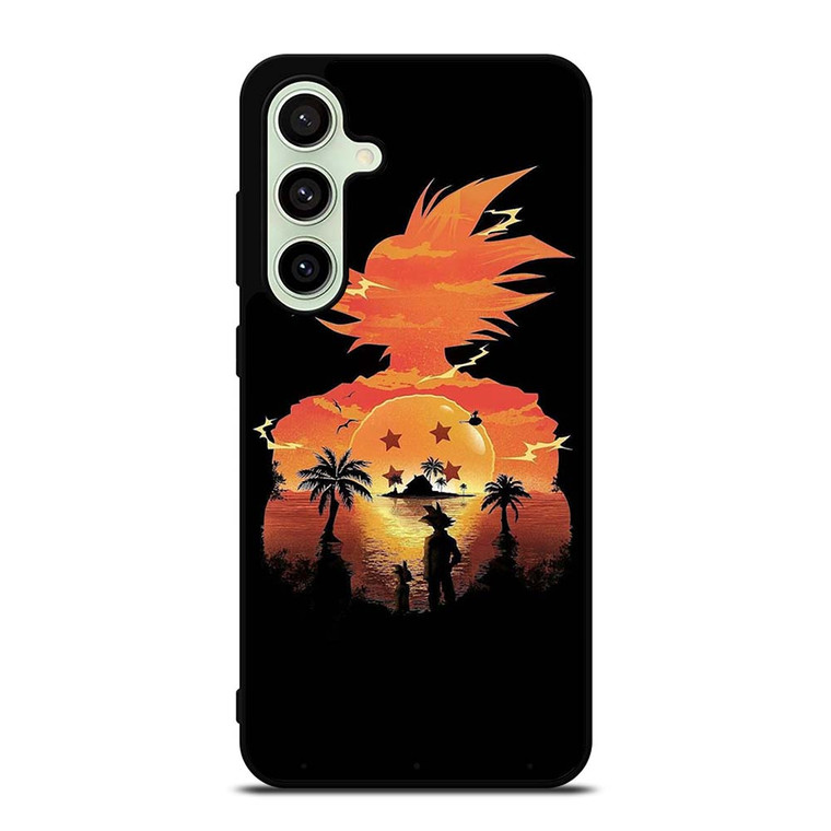 DRAGON BALL GOKU SILHOUETTE Samsung Galaxy S24 FE Case