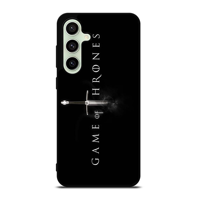 GAME OF THRONES LOGO BLACK Samsung Galaxy S24 FE Case