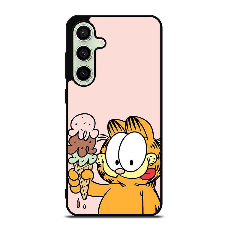 GRAFIELD THE CAT ICE CREAM Samsung Galaxy S24 FE Case