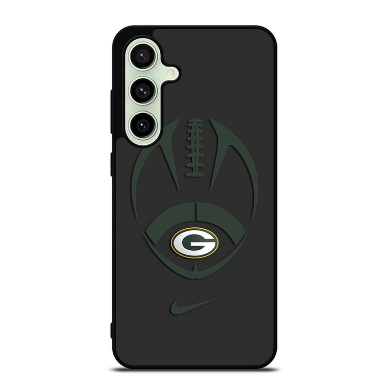 GREEN BAY PACKER LOGO FOOTBALL Samsung Galaxy S24 FE Case