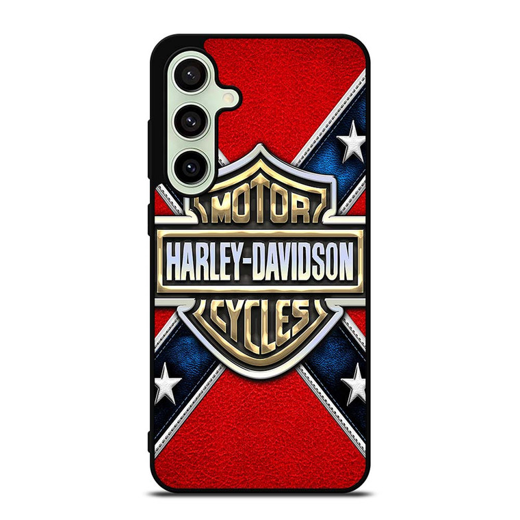 HARLEY DAVIDSON FLAG LOGO Samsung Galaxy S24 FE Case