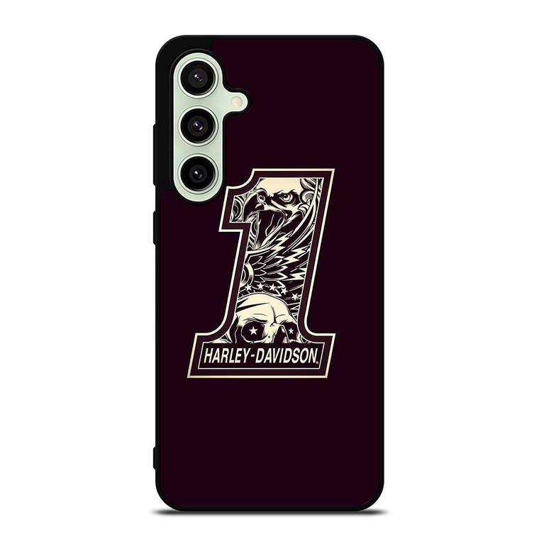 HARLEY DAVIDSON LOGO 1 SKULL LOGO Samsung Galaxy S24 FE Case
