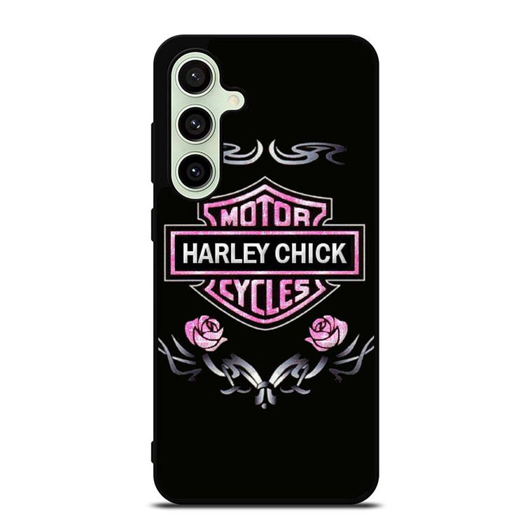 HARLEY DAVIDSON PINK LOGO Samsung Galaxy S24 FE Case