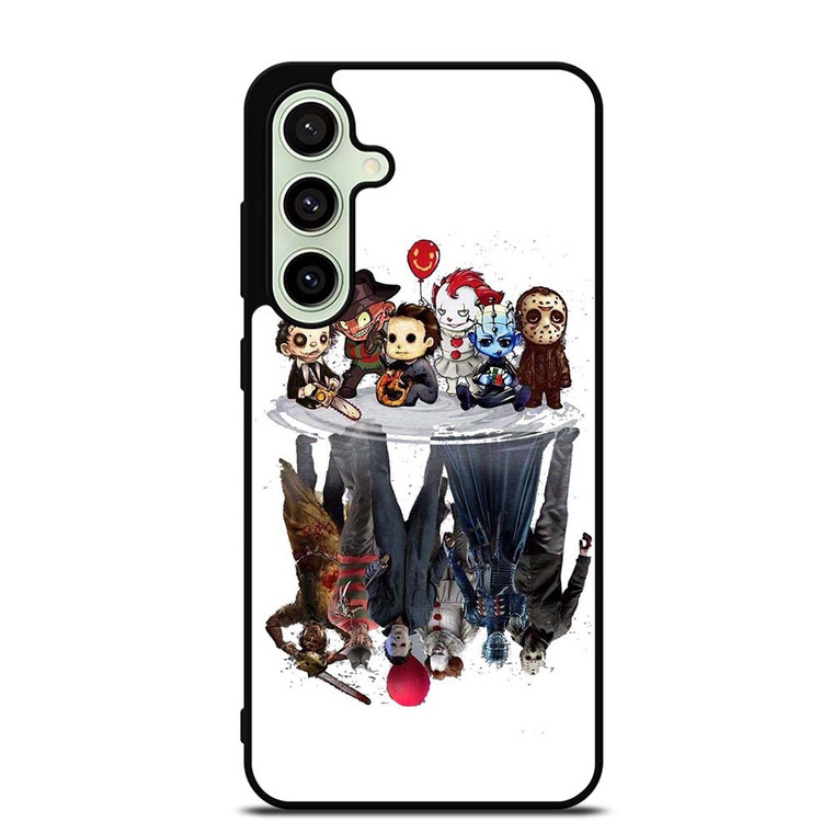 HORROR MOVIES FUNNY CHARACTERS Samsung Galaxy S24 FE Case