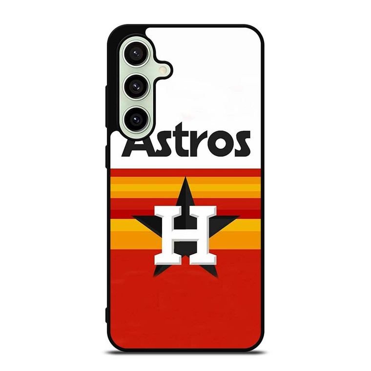 HOUSTON ASTROS MLB ICON Samsung Galaxy S24 FE Case