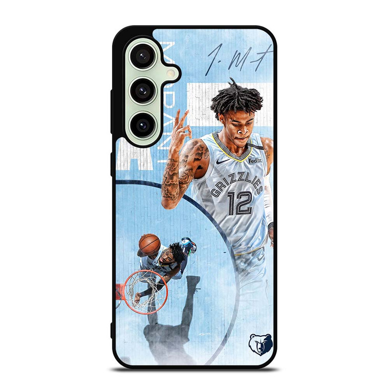 JA MORANT MEMPHIS GRIZZLIES WALLPAPER Samsung Galaxy S24 FE Case