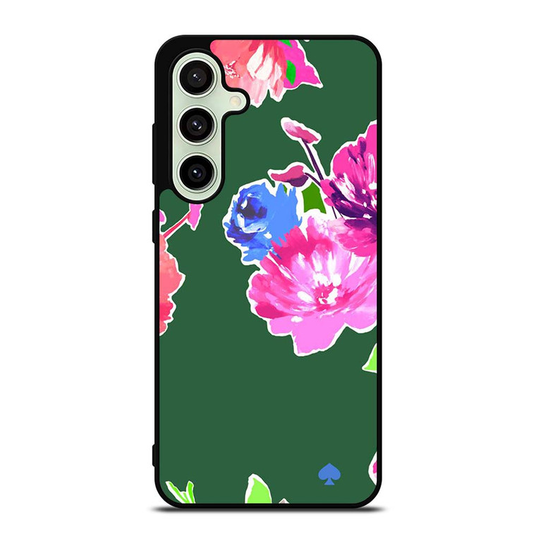 KATE SPADE NEW YORK GREEN FLORAL Samsung Galaxy S24 FE Case