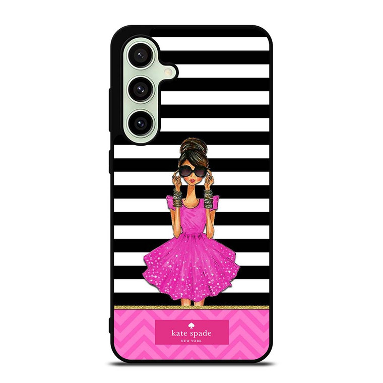 KATE SPADE PINK GIRLS Samsung Galaxy S24 FE Case