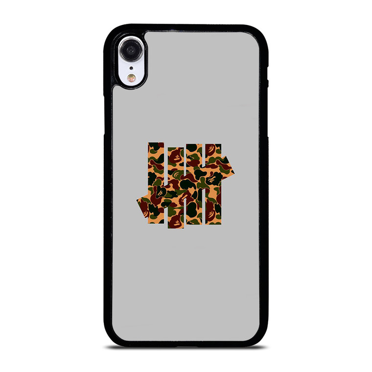 UNDEFEATED LOGO BAPE CAMO iPhone XR Case