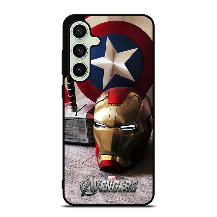MARVEL AVENGER TEAM CAPTAIN AMERICA IRONMAN THOR Samsung Galaxy S24 FE Case