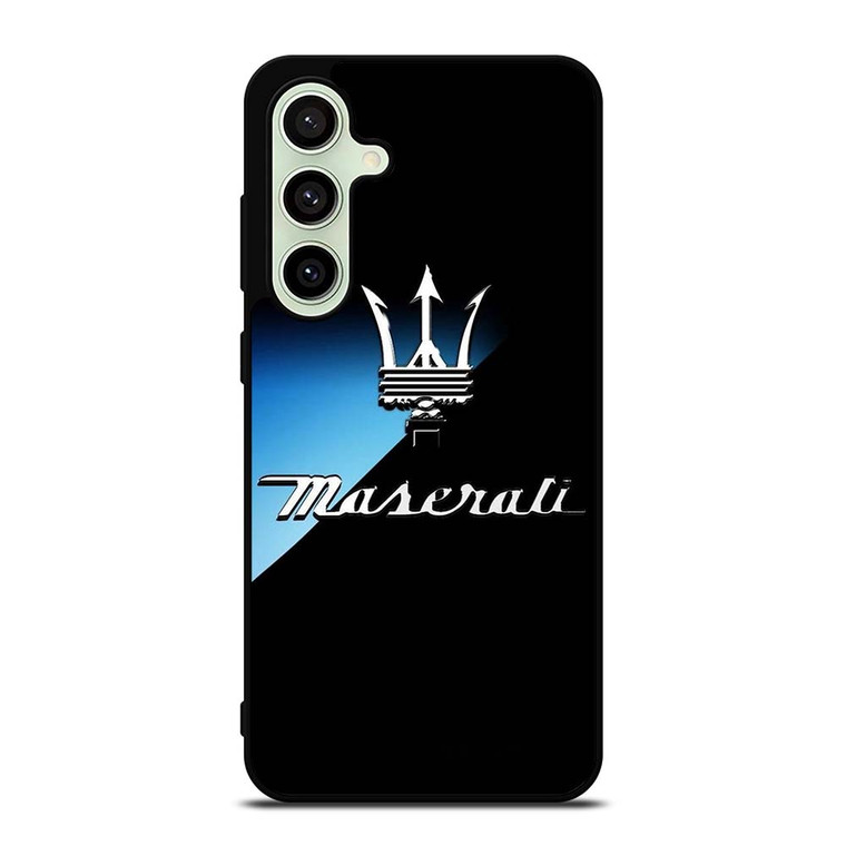 MASERATI DARK BLUE LOGO Samsung Galaxy S24 FE Case