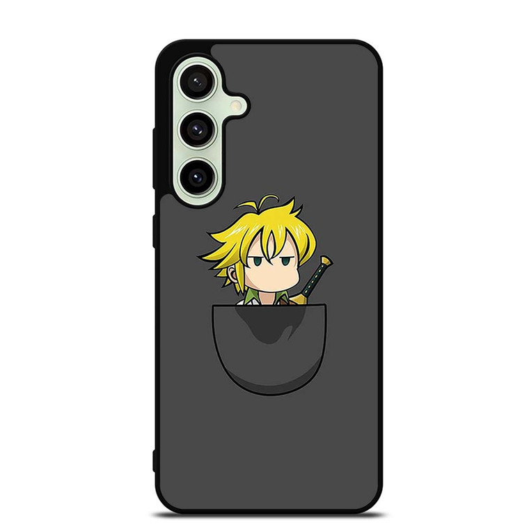 MELIODAS POCKET CARTOON Samsung Galaxy S24 FE Case