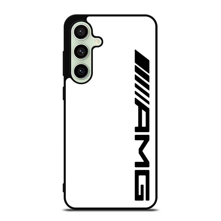 MERCEDES AMG LOGO WHITE Samsung Galaxy S24 FE Case