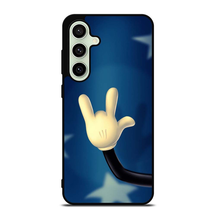 MICKEY MOUSE FINGER STYLE Samsung Galaxy S24 FE Case