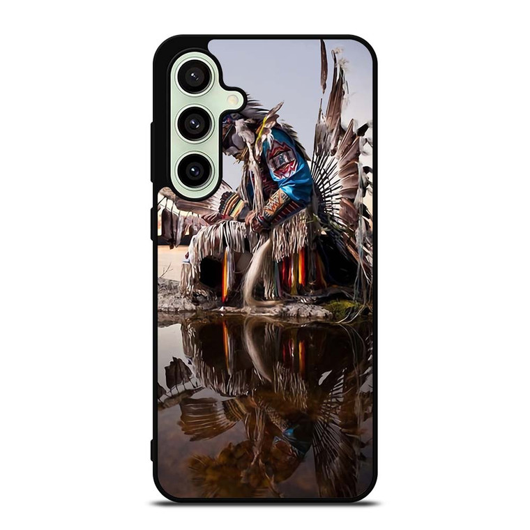 NATIVE AMERICAN INDIAN FEATHERS Samsung Galaxy S24 FE Case