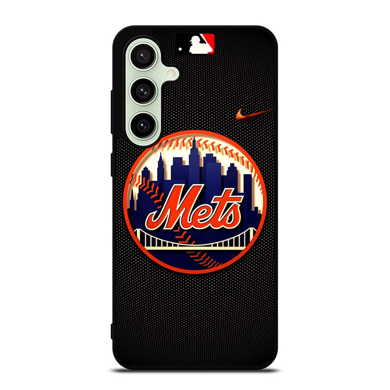 NEW YORK METS MLB WALLPAPER Samsung Galaxy S24 FE Case
