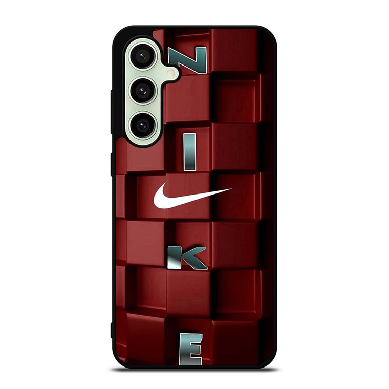 NIKE BLOCKS RED Samsung Galaxy S24 FE Case