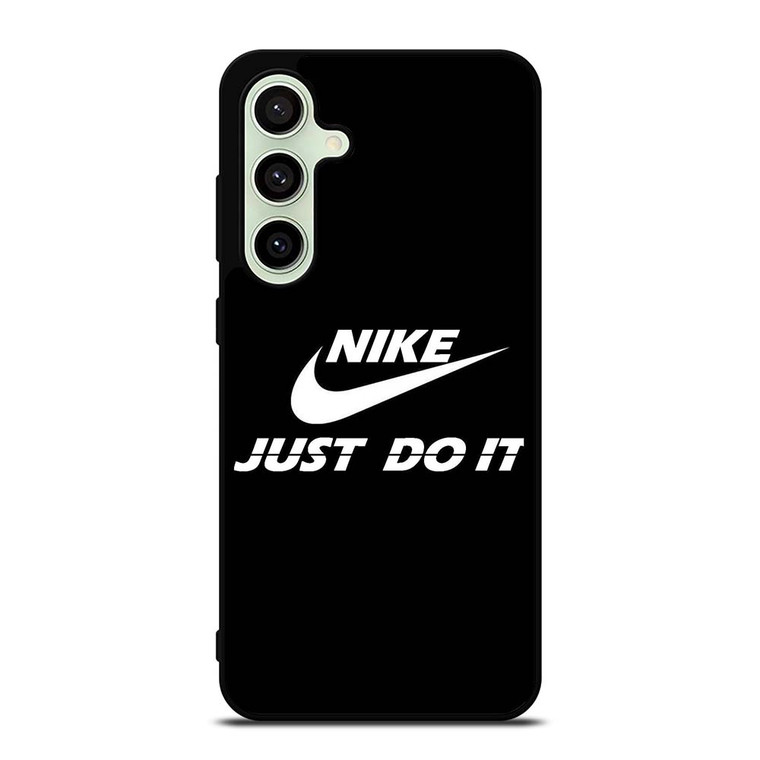 NIKE JUST DO IT BLACK Samsung Galaxy S24 FE Case