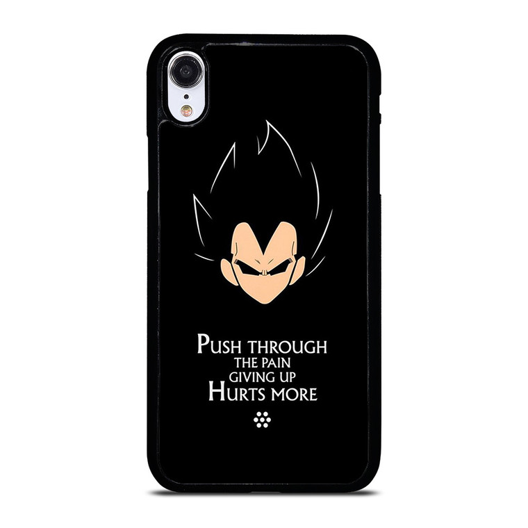 VEGETA QUOTE DRAGON BALL Z iPhone XR Case