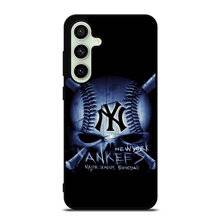 NY NEW YORK YANKEES SKULL Samsung Galaxy S24 FE Case