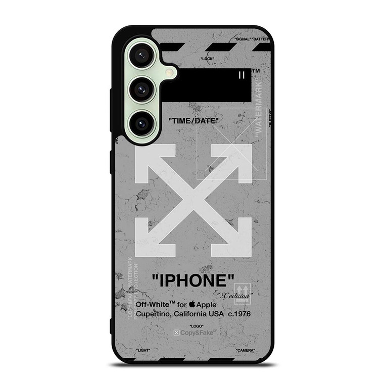 OFF WHITE Samsung Galaxy S24 FE Case