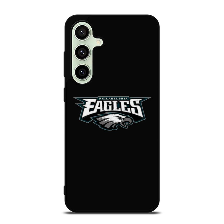 PHILADELPHIA EAGLES BLACK Samsung Galaxy S24 FE Case