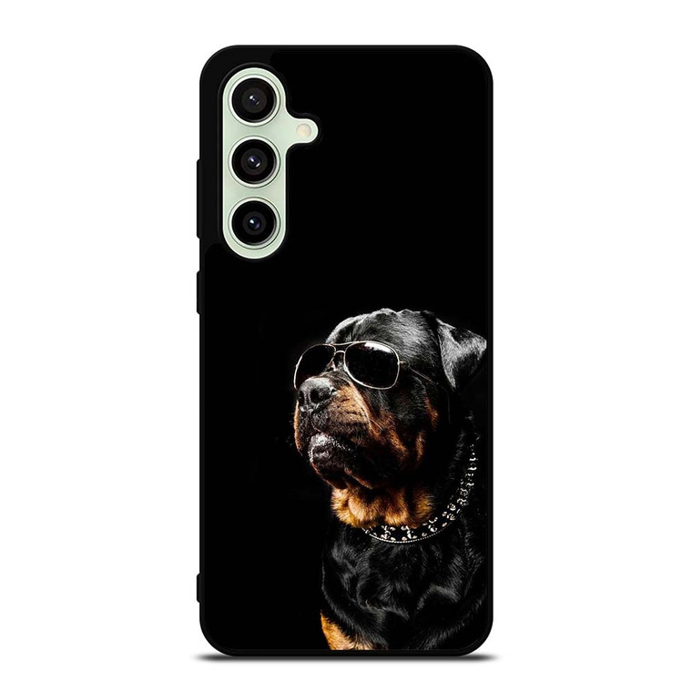 ROTTEILER DOG GLASSES Samsung Galaxy S24 FE Case