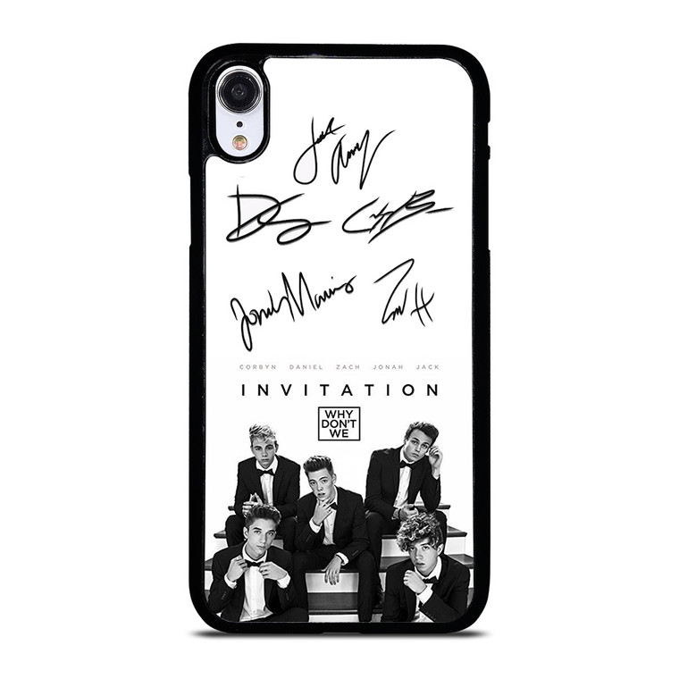 WHY DON'T WE SIGNATURE 2 iPhone XR Case