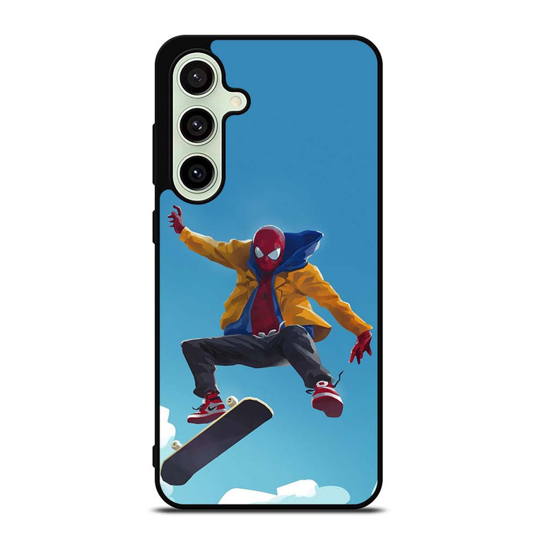 SPIDERMAN SKATE ON THE SKY Samsung Galaxy S24 FE Case