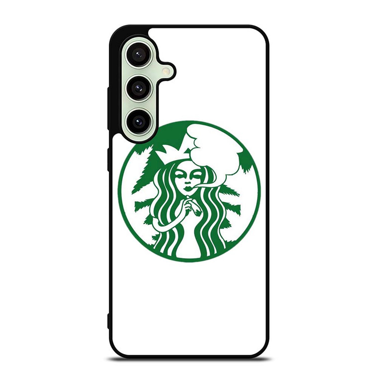 STARBUCKS MARIJUANA ART Samsung Galaxy S24 FE Case