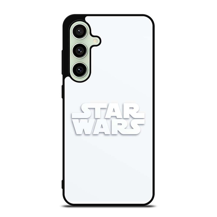 STARWARS LOGO WHITE Samsung Galaxy S24 FE Case