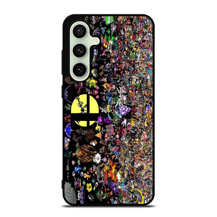 SUPER SMASH BROS ALL CHARACTER Samsung Galaxy S24 FE Case