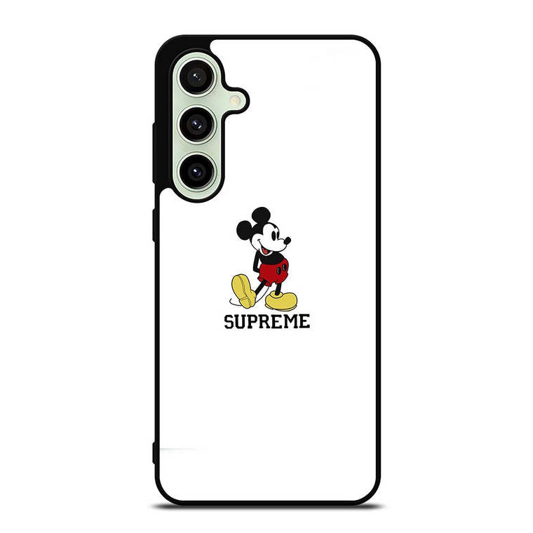 SUPREME LOGO MICKEY MOUSE Samsung Galaxy S24 FE Case