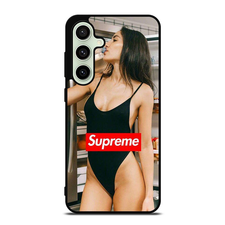 SUPREME LOGO SUMMER DRINKING Samsung Galaxy S24 FE Case