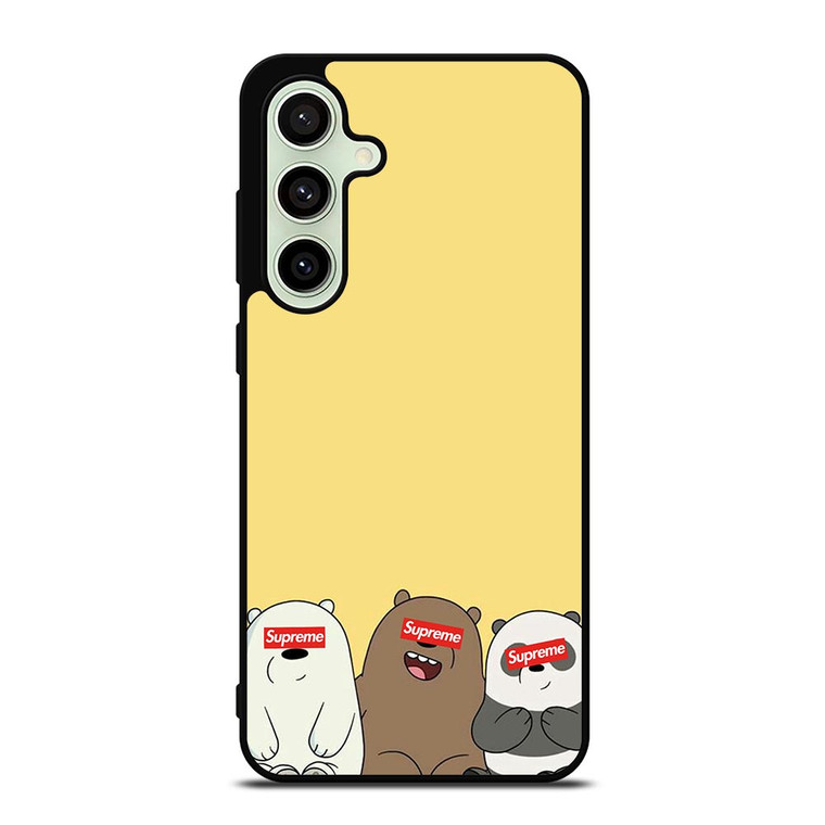 SUPREME WE BARE BEAR Samsung Galaxy S24 FE Case
